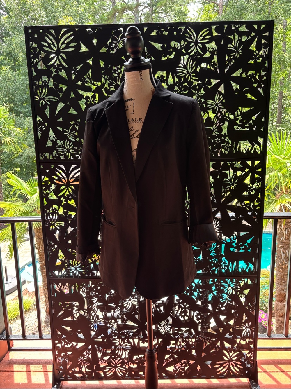 Classic Boyfriend’s Black Women's Blazer